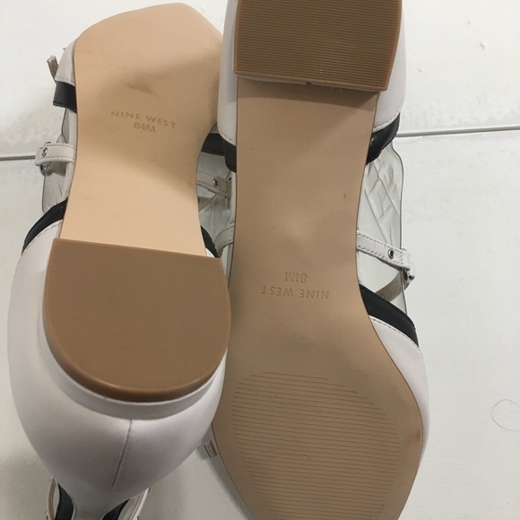 NEW Nine West Strappy Pointy Toe Leather Flats - Picture 6 of 6